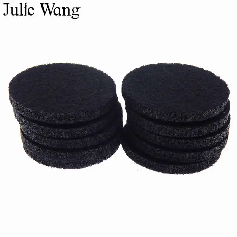 Julie Wang 20 шт. круглые квадратные войлочные прокладки для эфирного масла диффузор
