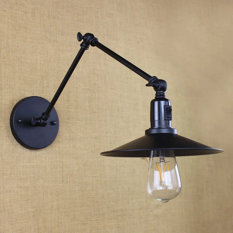 Старинная настенная лампа Эдисона в стиле лофт винтажный Домашний Светильник с