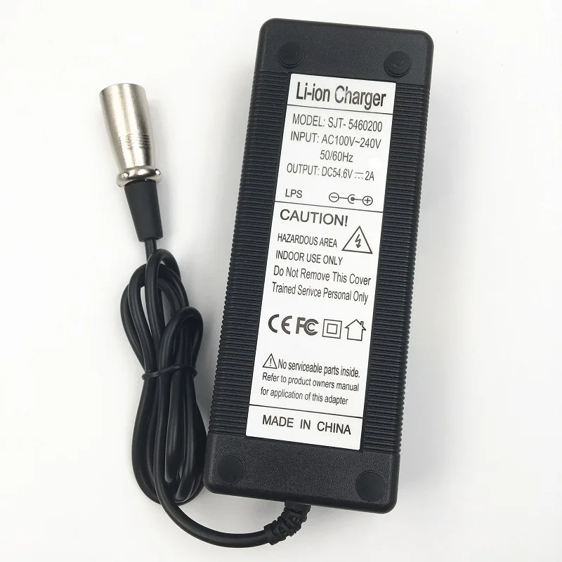 Зарядное устройство 54 6 в 2 А В для электрических велосипедов|battery charger|lithium battery