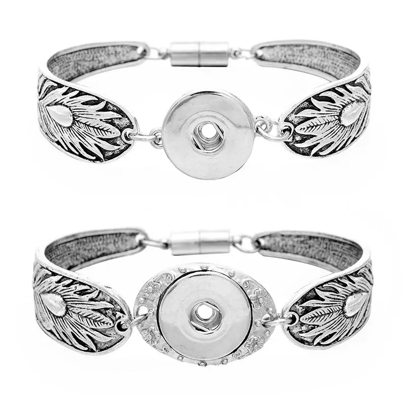 Новый дизайн ювелирных изделий 1 шт. защелкивающиеся браслеты и браслет подходит