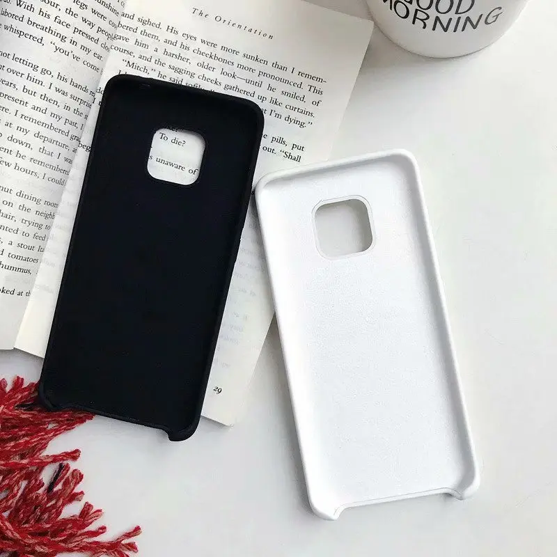 Luxury Offical Liquid Silicone Case For Huawei Mate 20 Pro case Shockproof Full Protection Back Cover Lite |