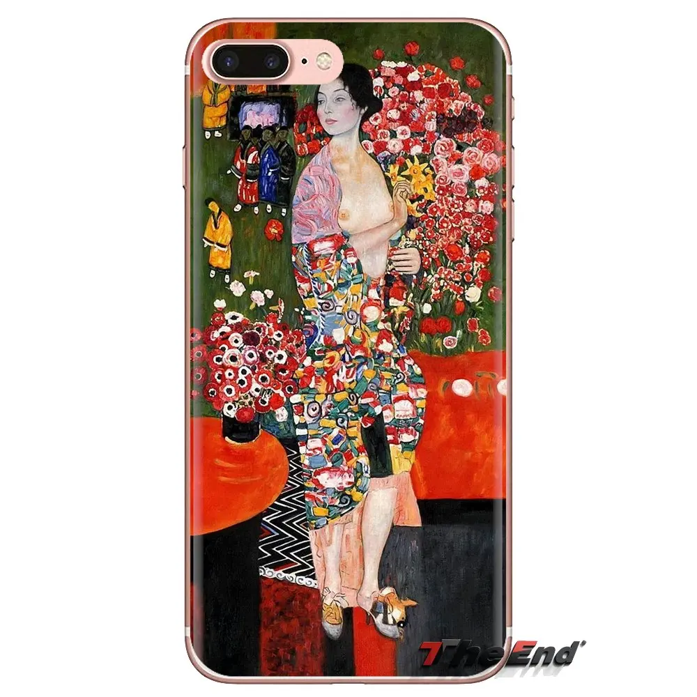 Soft Transparent Shell Covers For Xiaomi Mi3 Samsung A10 A30 A40 A50 A60 A70 Galaxy S2 Note 2 Grand Core Prime Gustav Klimt kiss |