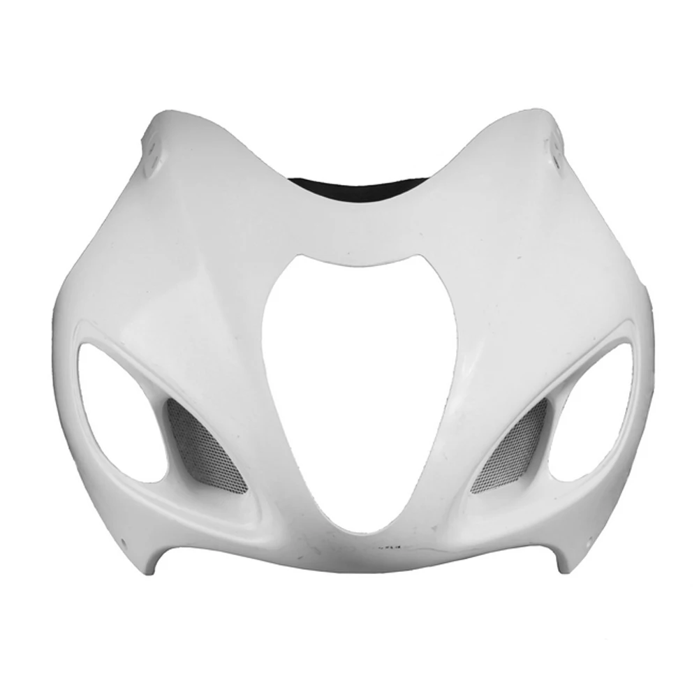 For Suzuki GSX1300R HAYABUSA 1999-2007 Motorcycle Upper Front Nose Cowl Fairing Injection Mold ABS Unpaint White