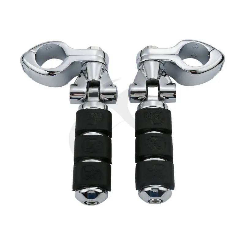 Мотоцикл 1 1/4 &quotЗащита двигателя Footpeg зажим для подножки монтажный комплект Harley
