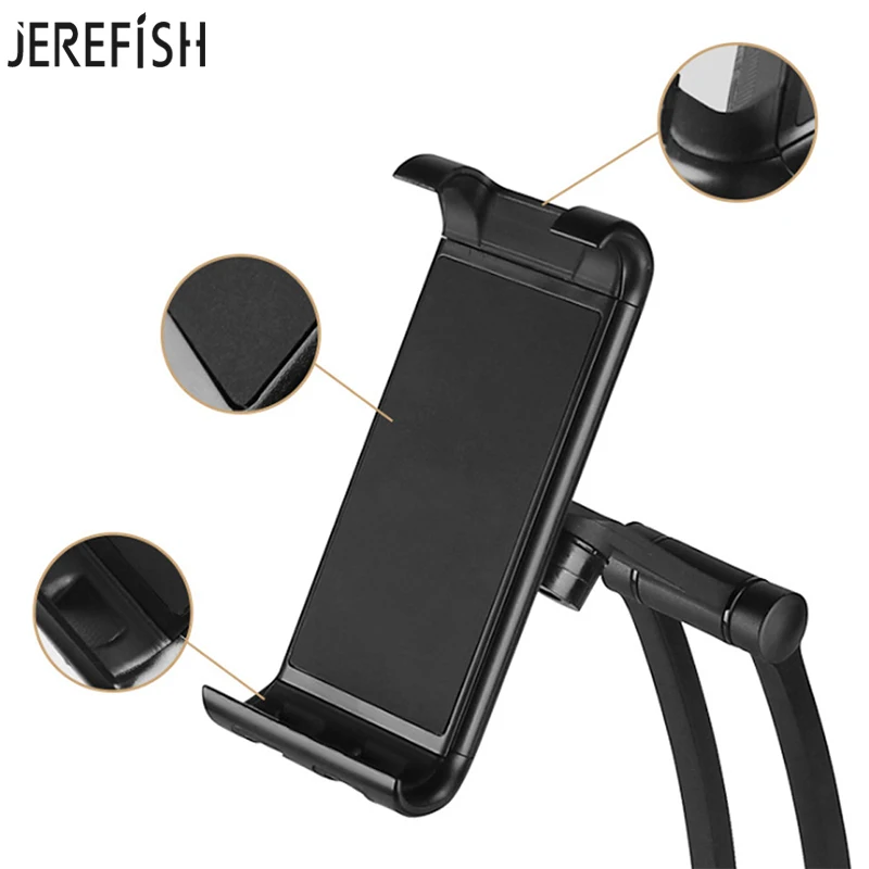 Модернизированный держатель JEREFISH для планшетов и телефонов 2 в 1 регулируемый