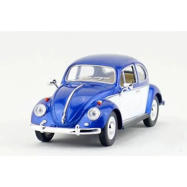Детская Классическая модель автомобиля-жука Kinsmart 1967 Volkswagen KT7002C 7 дюймов литые