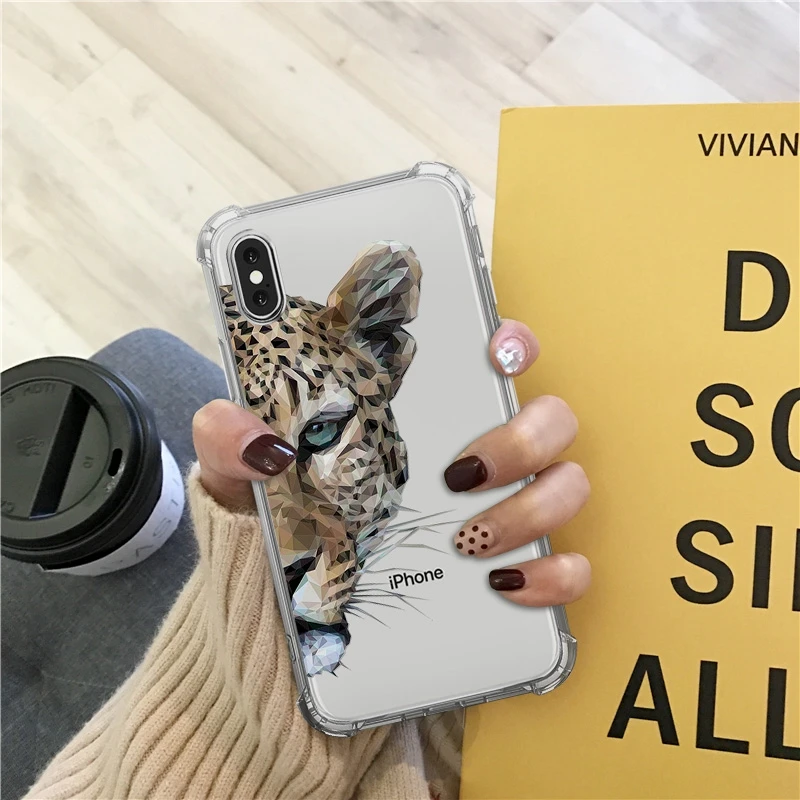 Чехлы с рисунком Шиба ину для Iphone 8 Plus 6 6s 7 Чехол Подушка безопасности анти-осенний