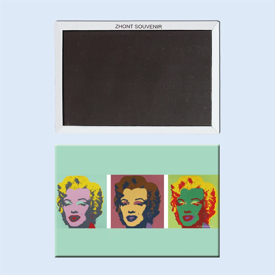 Andy_Warhol_three_heads сувенирные магниты для холодильника 22222|magnet souvenirs|fridge magnet souvenirfridge |