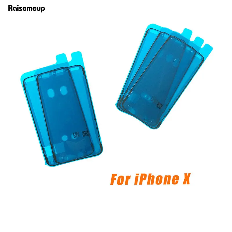 10 шт./лот водостойкая клейкая наклейка для iPhone 6S 7 7G 8 plus X передний корпус 3 м