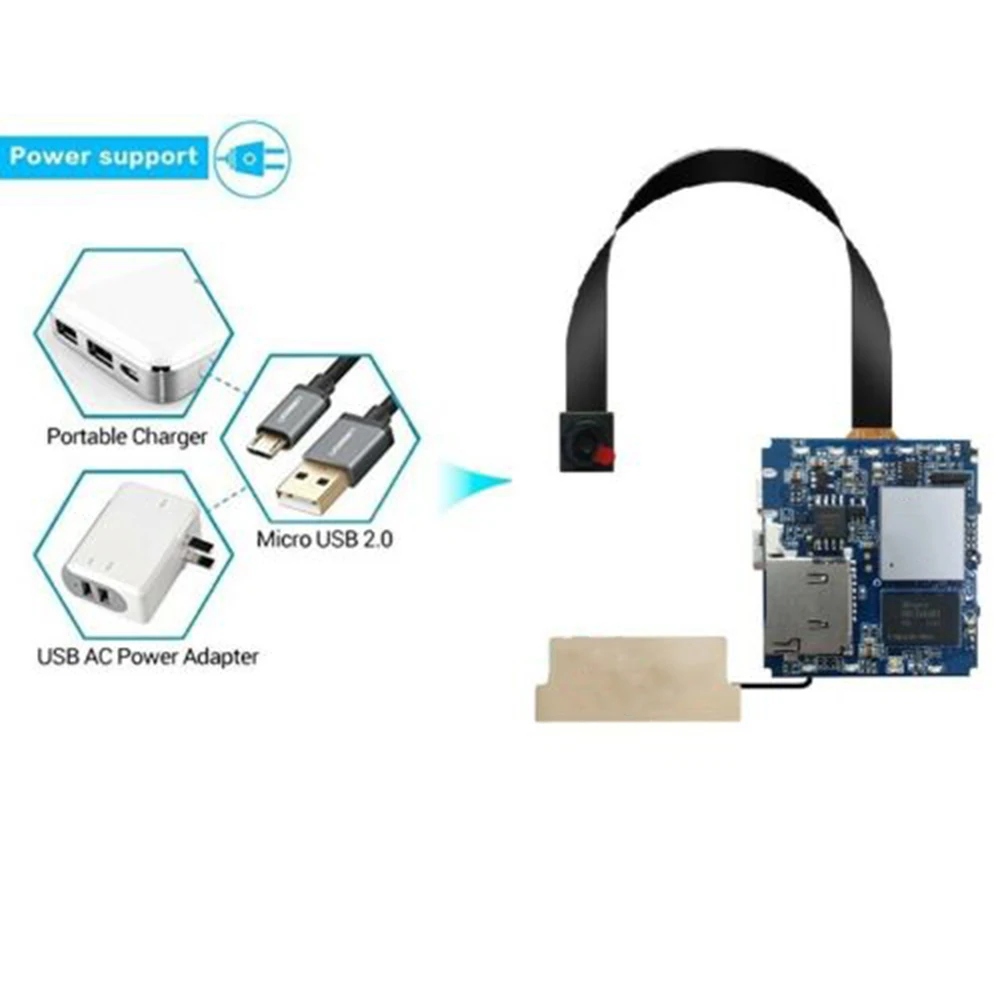 DIY Motion 4K беспроводной Wifi Wi-Fi детектор аксессуары мобильный Cam телефон с для скрытых камер безопасности