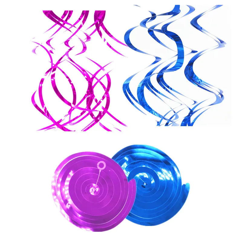 AMAWILL 5/набор спиральных очарование ПВХ орнамент вечерние сцены композиция фольга