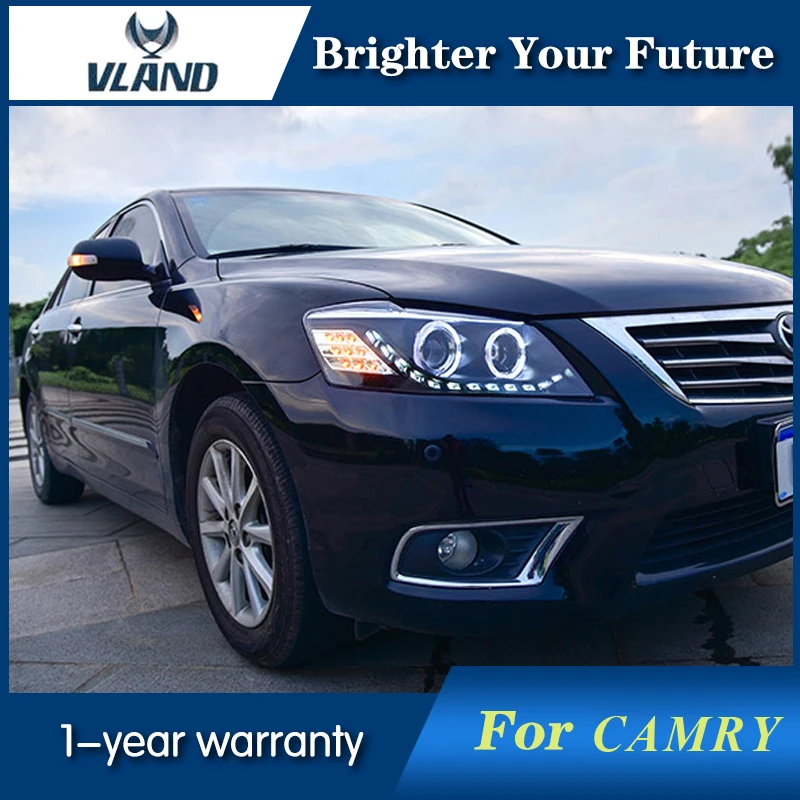 Автомобильная головная лампа для Toyota Camry фары 2009 2010 2011 светодиодный орлиный глаз