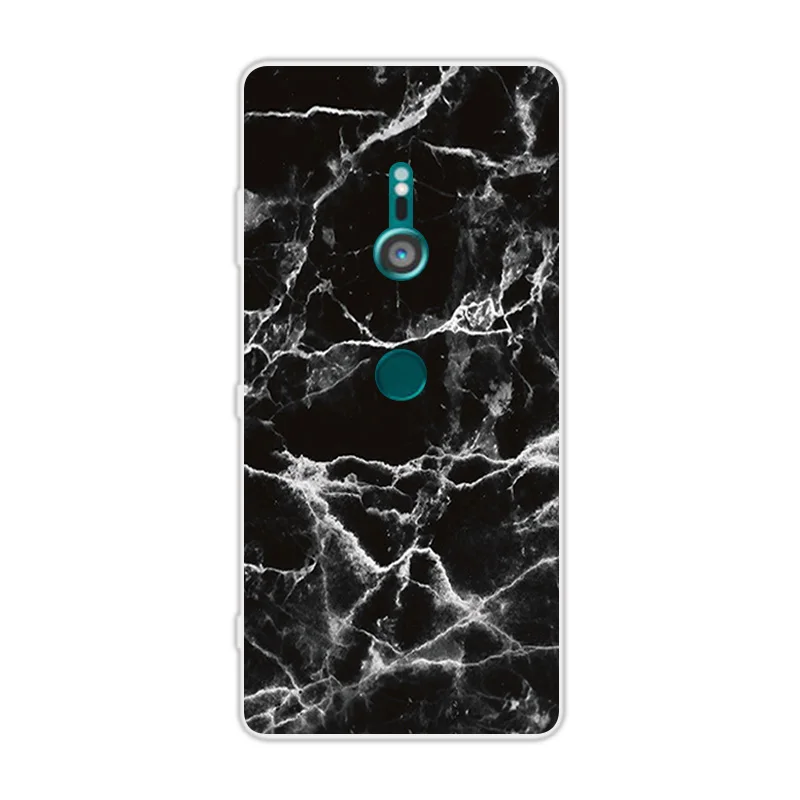 6 0 дюйма для Sony Xperia XZ3 мобильный текстурный чехол телефона прозрачный силиконовый