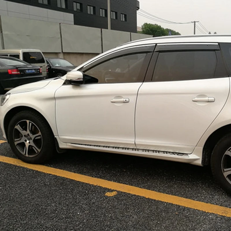 Наружный козырек из АБС пластика для VOLVO XC60 2010 2015 защитный на вентиляционное