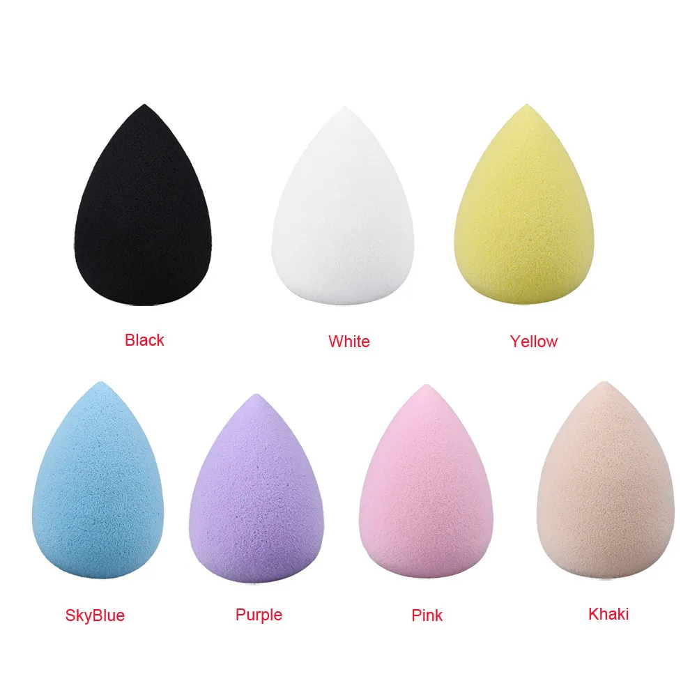 1PC Water Droplets Soft Beauty Makeup Sponge Puff brochas maquillaje profesional pinceaux maquillage set pennelli trucco new #7 |