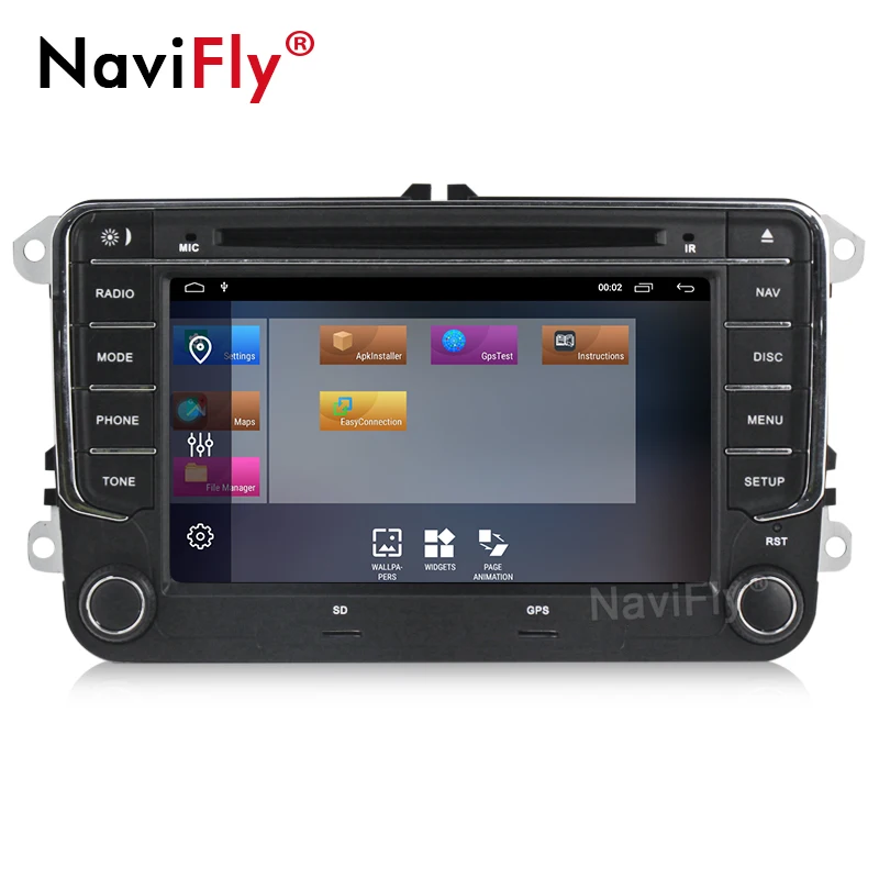 NaviFly Android автомобильный RDS Мультимедиа gps для Volkswagen VWgolf 6 passat b6 B7 Touran polo Tiguan seat leon