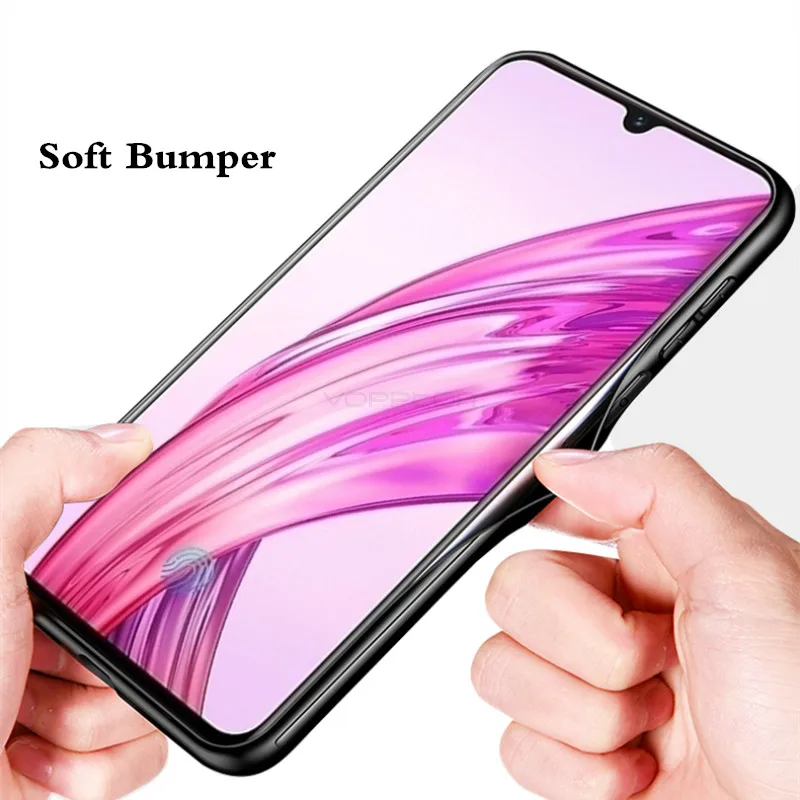 Voppton закаленное Стекло КРЫШКА ДЛЯ VIVO V11 Pro 6 41 дюйма Силиконовые Рамка Твердый