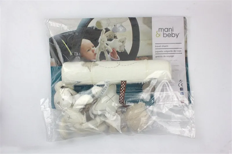 Брендовая детская погремушка с кроликом музыкальная подвесная кровать