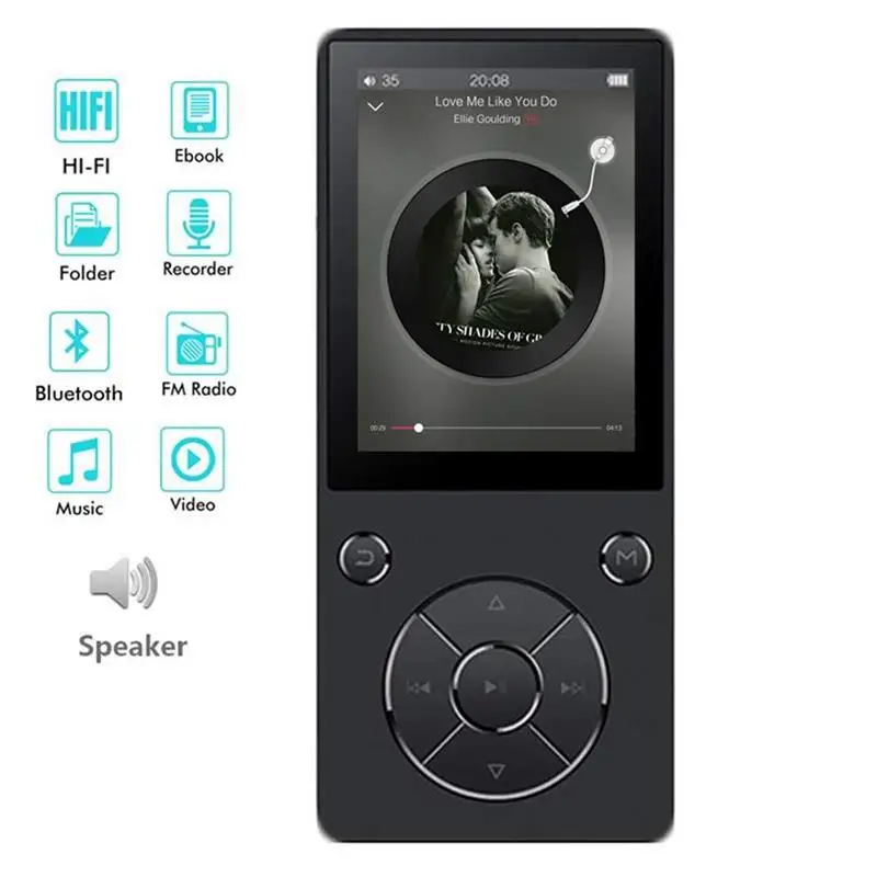 Bluetooth 2 4 mp3 плеер с сенсорным экраном 128 дюйма FM радио рекордером поддержкой SD