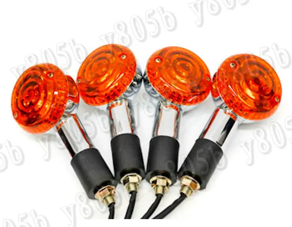4x круглый поворотник для Honda Rebel CMX 250 CA125 450 Gold Wing GL1500 GL1800 SHADOW ACE VLX DLX MAGNA VF 750 |