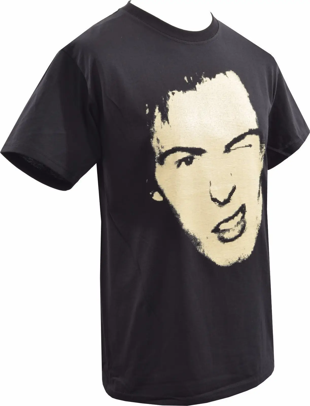 Мужская черная футболка SID VICIOUS SNARL английский панк рок 197s 5xl|Мужские футболки| |