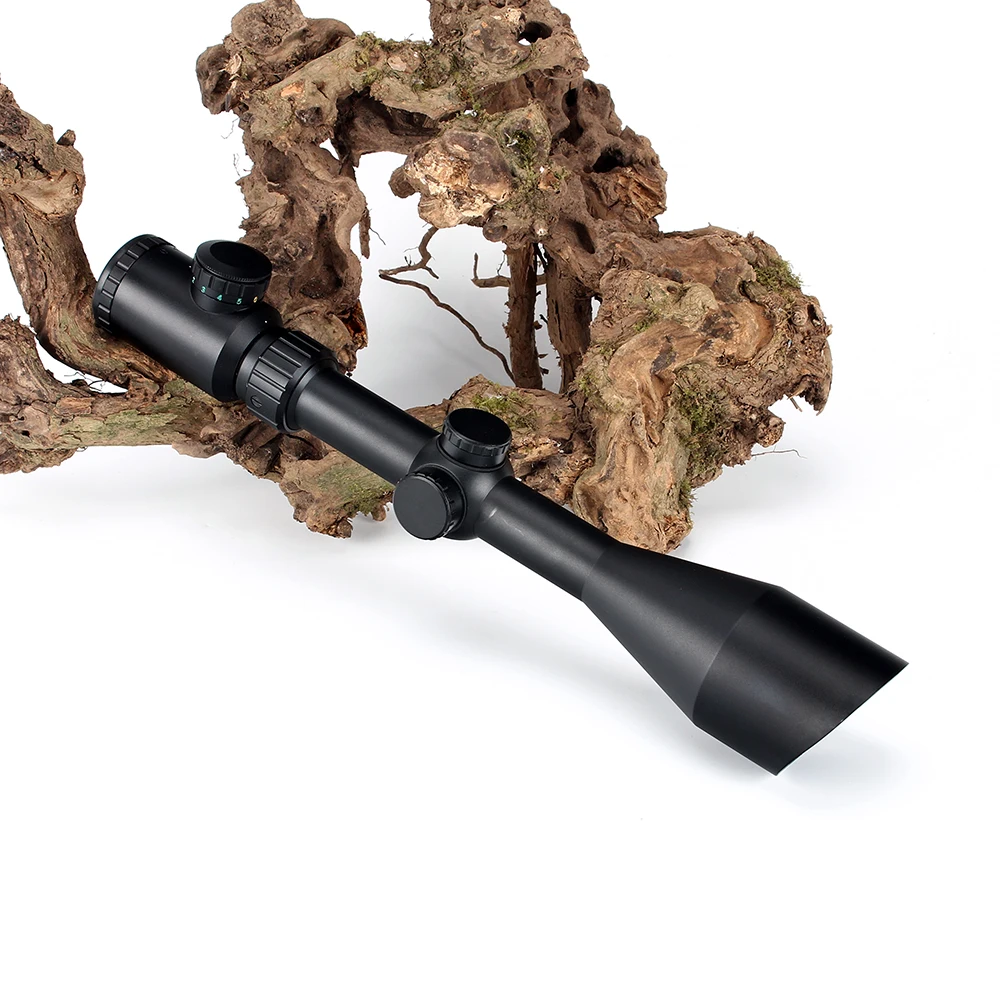 NcSTAR 3-9X50 Hunting Rifle Scope Tactical Optical Sight Ranging Reticle Red Green Illuminated Angled Integral Sunshade | Спорт и