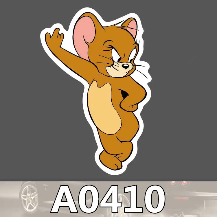 Стикер том и Джери A0053 игрушка мультфильм аниме мышь водонепроницаемый чемодан