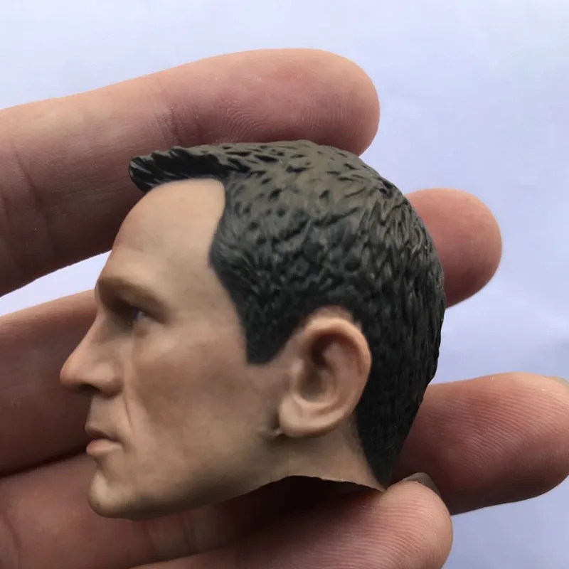 007 масштаб 1/6 Даниэль Крейг Джеймс Бонд голова Лепка резьба Модель экшн фигурка