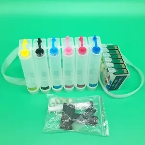 6 цветов T0801-T0806 пустой системы СНПЧ с чипом сброса для Epson PX700W PX710W PX800FW PX810 PX650 PX50 PX660 PX720WD PX730WD