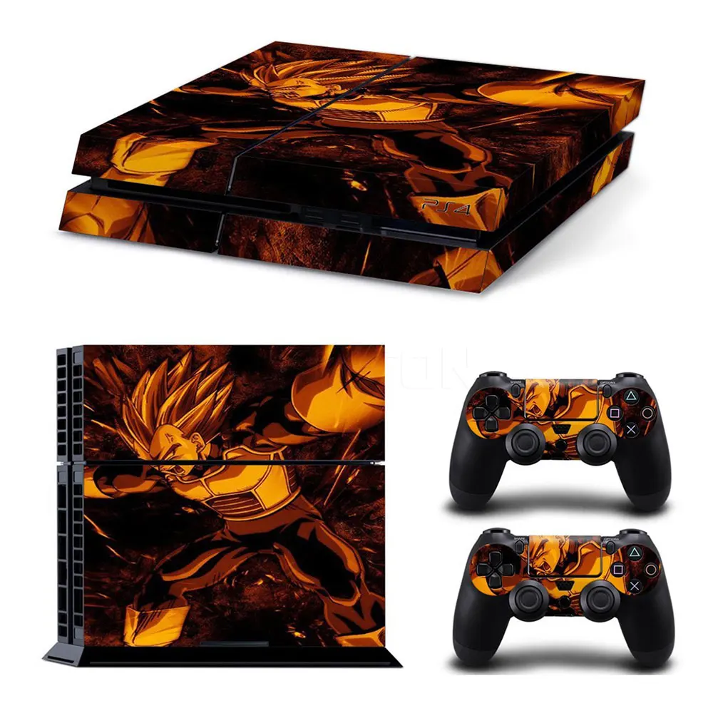 Виниловая наклейка Dragon Ball Vegeta для PS4 наклейки на кожу консоли Sony PlayStation 4 и 2