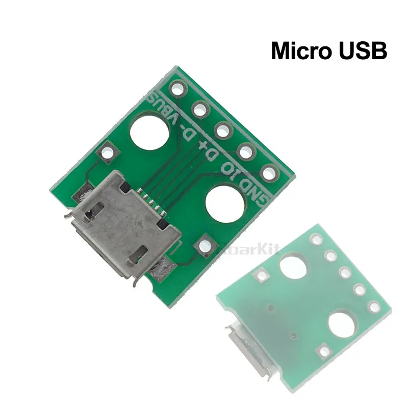 Micro MINI USB 2,0 3,0 до DIP адаптер 5pin гнездовой разъем конвертер печатной платы типа в макет USB-01 переключатель SMT материнское сиденье