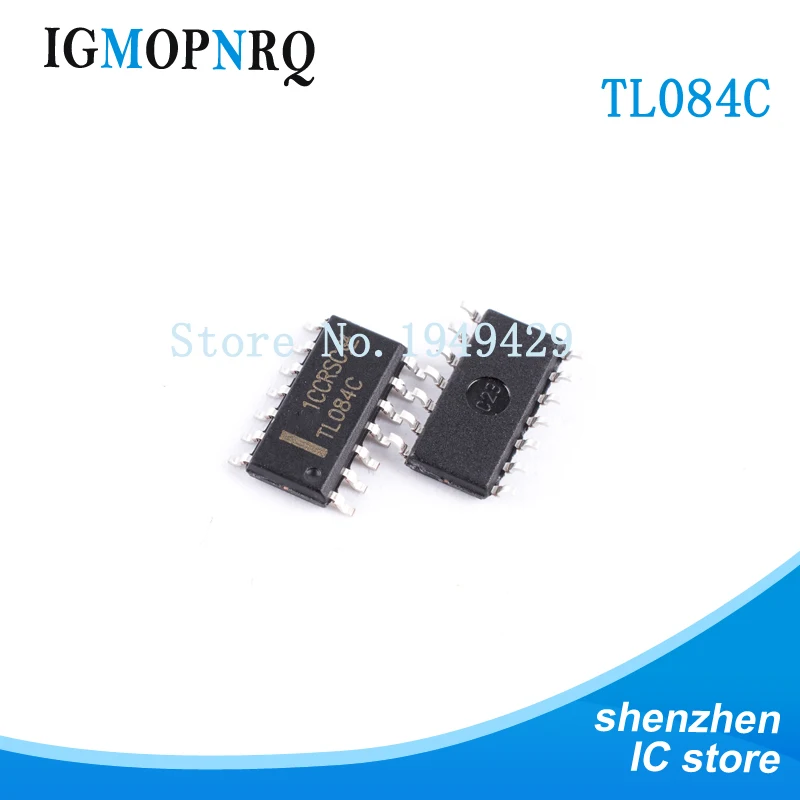 10 шт. TL084CDT SOP14 TL084 SOP 14 084C Рабочий Усилитель TL084CDR amp Quad Gen Purp JFET Новинка|op amp| |