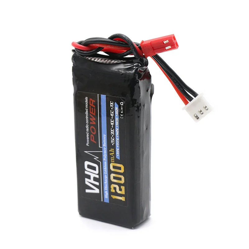 VHO 7 4 V 1200mAh литий-полимерный аккумулятор для YiZhan Tarantula X6 MJX X101 X102h JJRC X1 H16 WLtoys V666 V262 V353