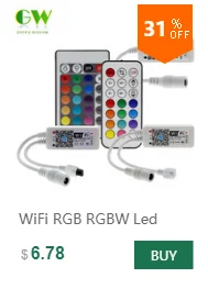 Светодиодный RGB пульт дистанционного управления DC12V мини 44Key/24Key ИК-пульт дистанционного управления для 3528 5050 RGB светодиодная лента