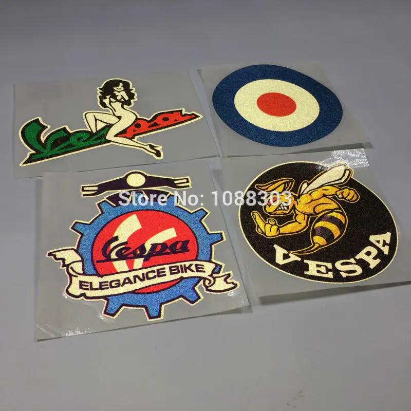 Автомобильный Стайлинг пикантная леди пчела мотоцикл наклейки светоотражающие