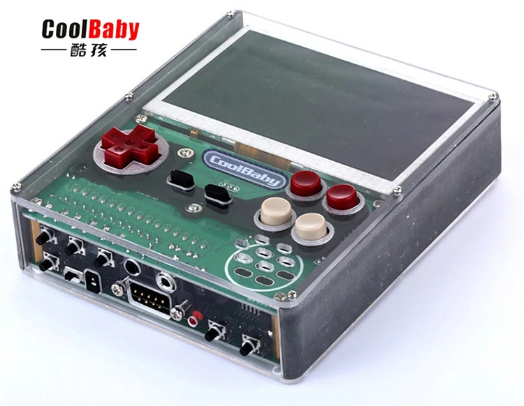 Новинка 2018 портативная игровая консоль для coolbaby X7 4 3 дюйма 8 бит сделай сам в стиле