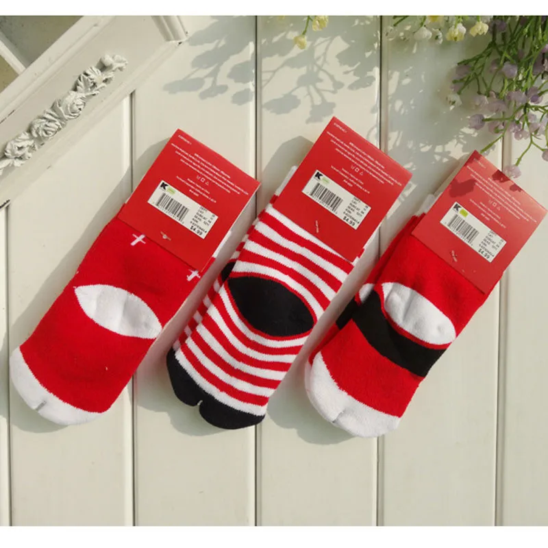 Terry Cartoon Baby Socks Winter Thick Cotton Socks for Girls Fashion Children Girl Christmas Socks Baby Boy 1 2 3 4 5 Years
