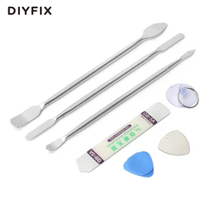 DIYFIX, 7 шт., набор металлических инструментов для ремонта iPhone, iPad, ноутбуков, планшетов, смартфонов