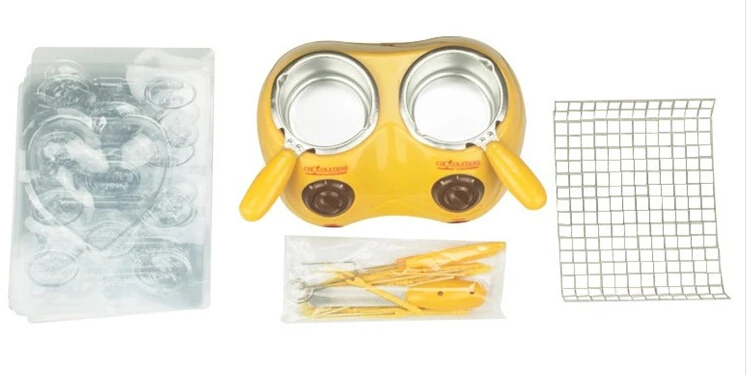 Chocolatiere Electric Double Oven Chocolate Melting Pot Home Hand-made Boiler Kitchen DIY Tools | Дом и сад