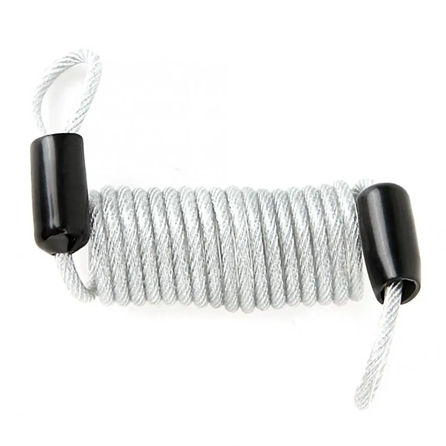 Противокражный замок со стальным проводом пружинный для багажа велосипедный