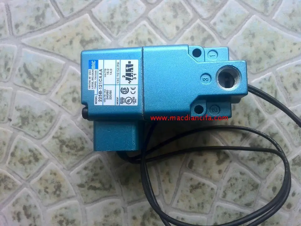 

Новый американский высокоскоростной Соленоидный клапан 225B-121CAAA AC220V