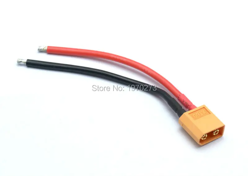 Оптовая цена 1 шт XT60 разъем папа с корпусом 10 см силиконовый провод 14AWG | Игрушки и
