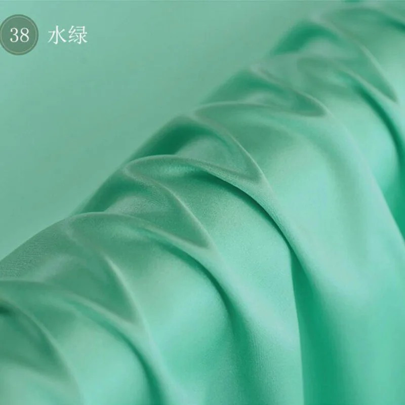 Шелковое платье из чистого шелка ткань cheongsam слегка тянущаяся 19 momme шелковая