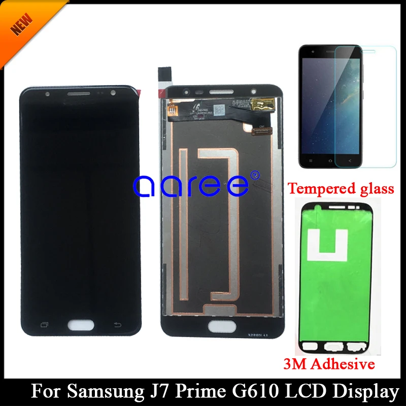 ЖК-экран для samsung J7 Prime G610 ЖК-дисплей для samsung J7 Prime G610F ЖК-экран сенсорный дигитайзер сборка