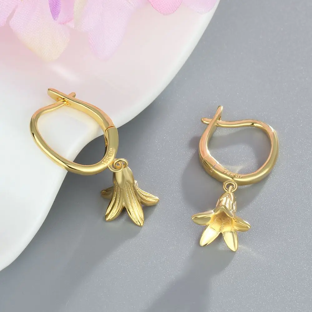 Милый банан цвет под золото Модный женский лучший подарок для нее (Jewelora