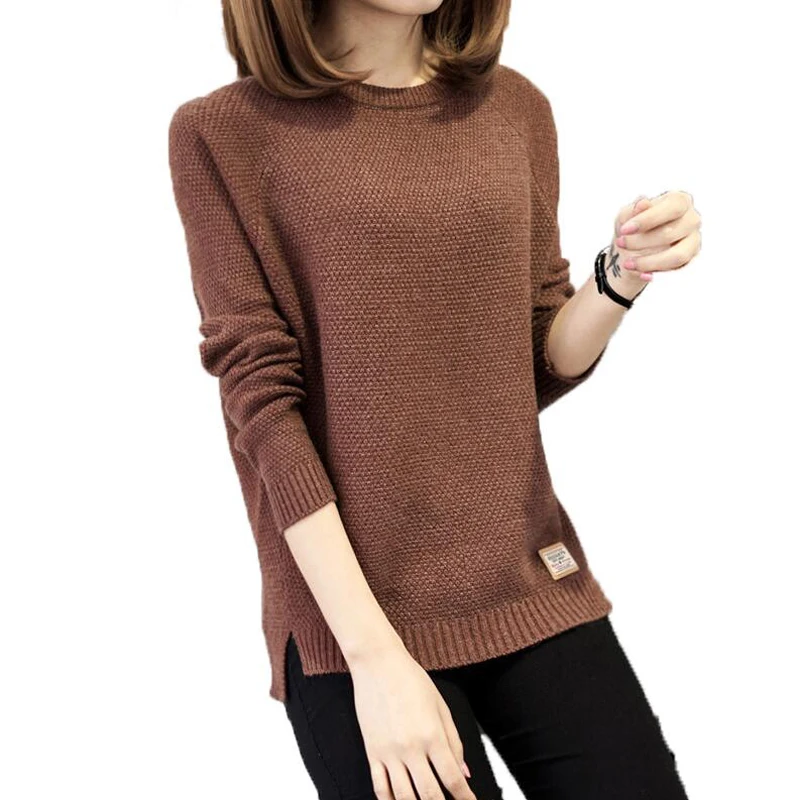 Thick Warm Winter Sweater Women 2018 Knitted Pullover Female Jumper Tricot Women's Tops Pull Femme | Женская одежда