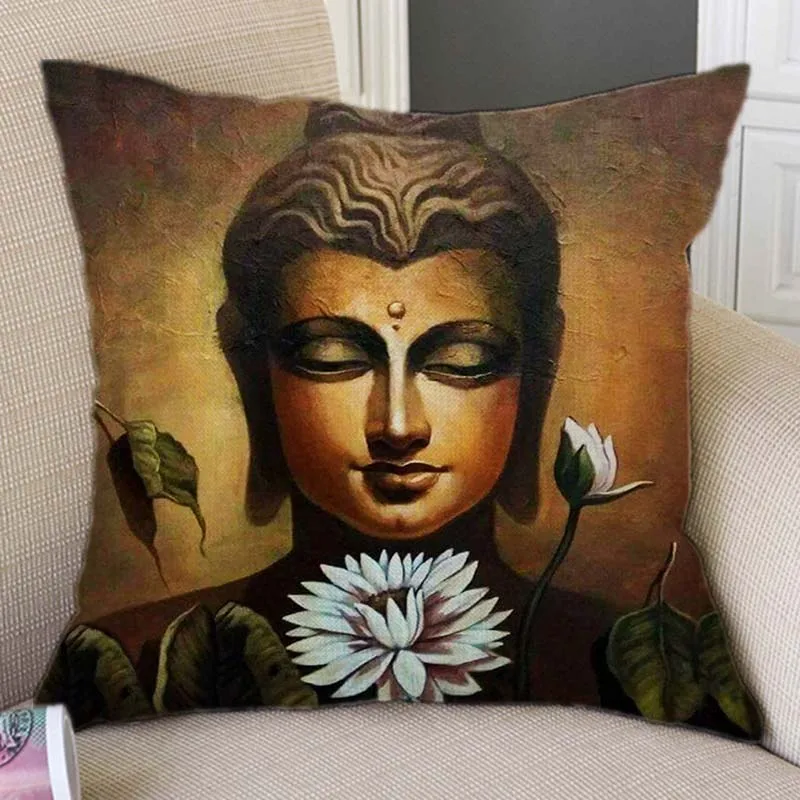 Элегантный буддизм в Юго Восточной Азии картина маслом Будды Sakyamuni украшение для