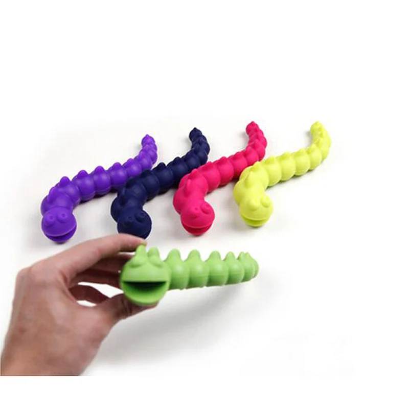 1 шт. игрушка для кошек и собак маленьких средних силиконовая домашних животных