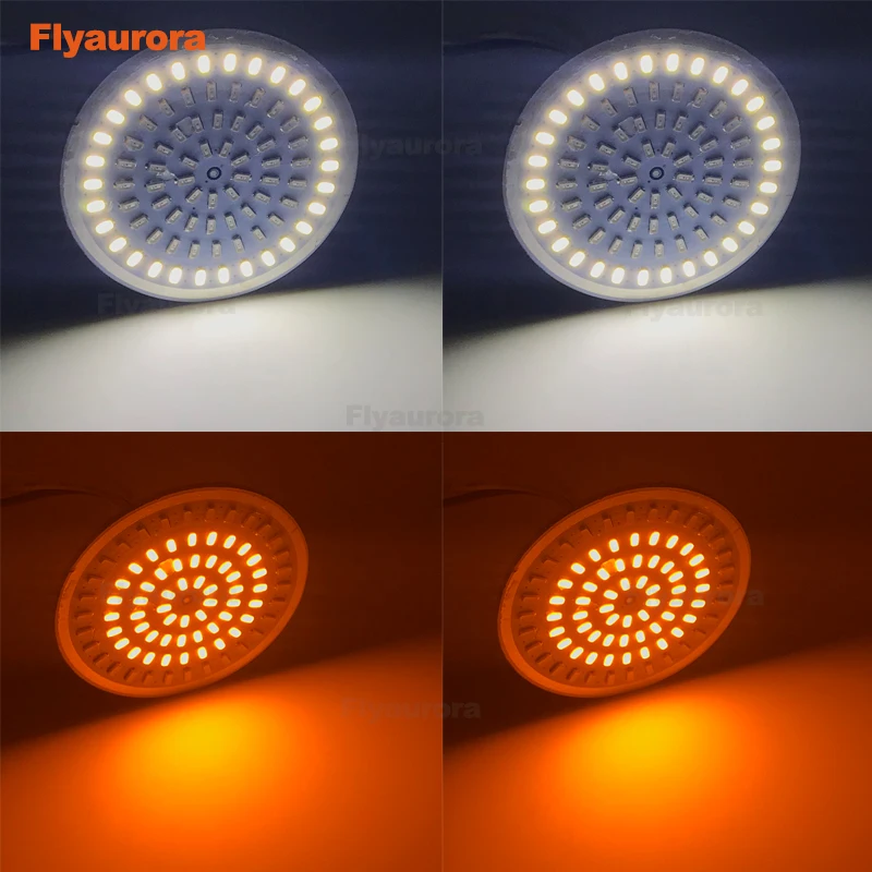 Светодиодсветодиодный светильник Flyaurora 1156 для фар поворота мотоцикла 2 дюйма