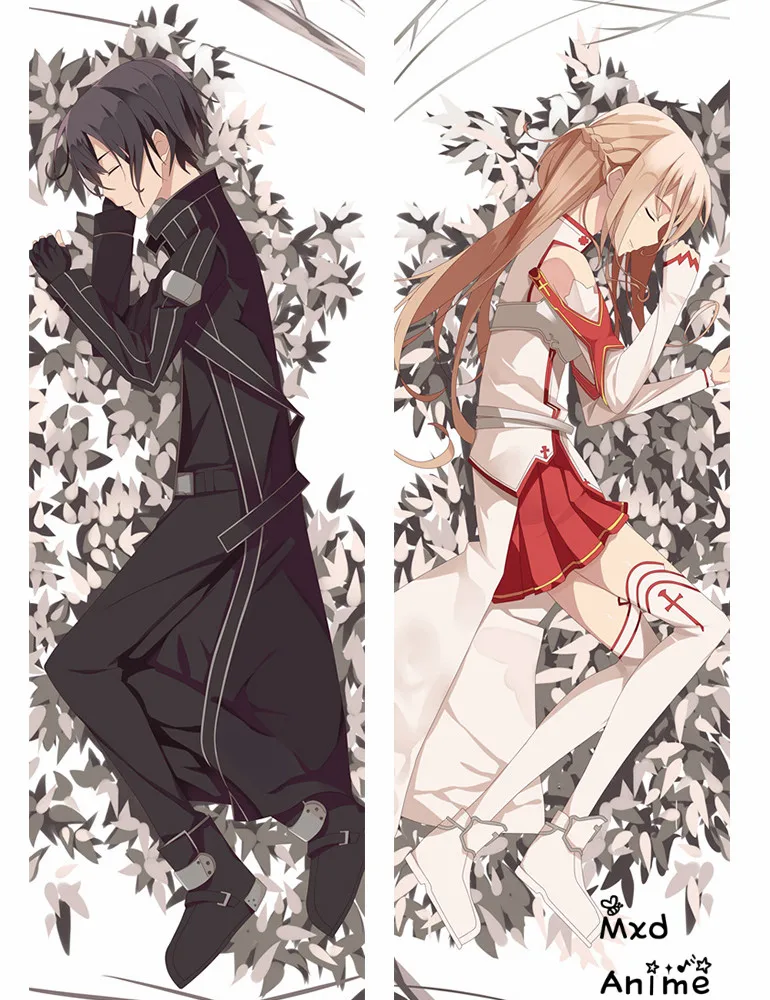 Чехол с рисунком из аниме Искусство меча онлайн Kirigaya Kazuto & Yuuki Asuna Ayano Keiko Asada